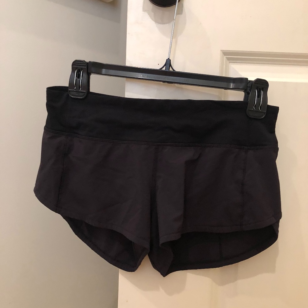 Lululemon speed up short size 4